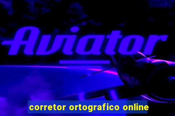 corretor ortografico online